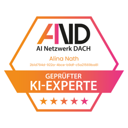 AI Netzwerk DACH – Geprüfter KI-Experte, Alina Nath